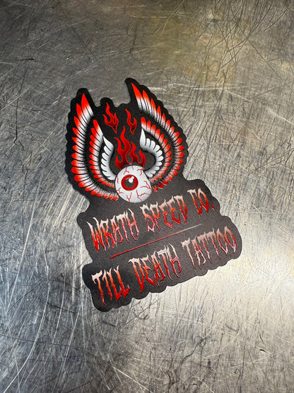 WRATH SPEED CO x TILL DEATH TATTOO - Quik Kustomz
