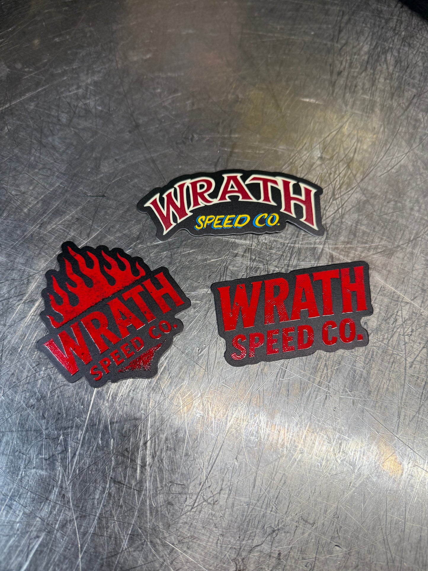 WRATH - ASSORTED STICKER PACK