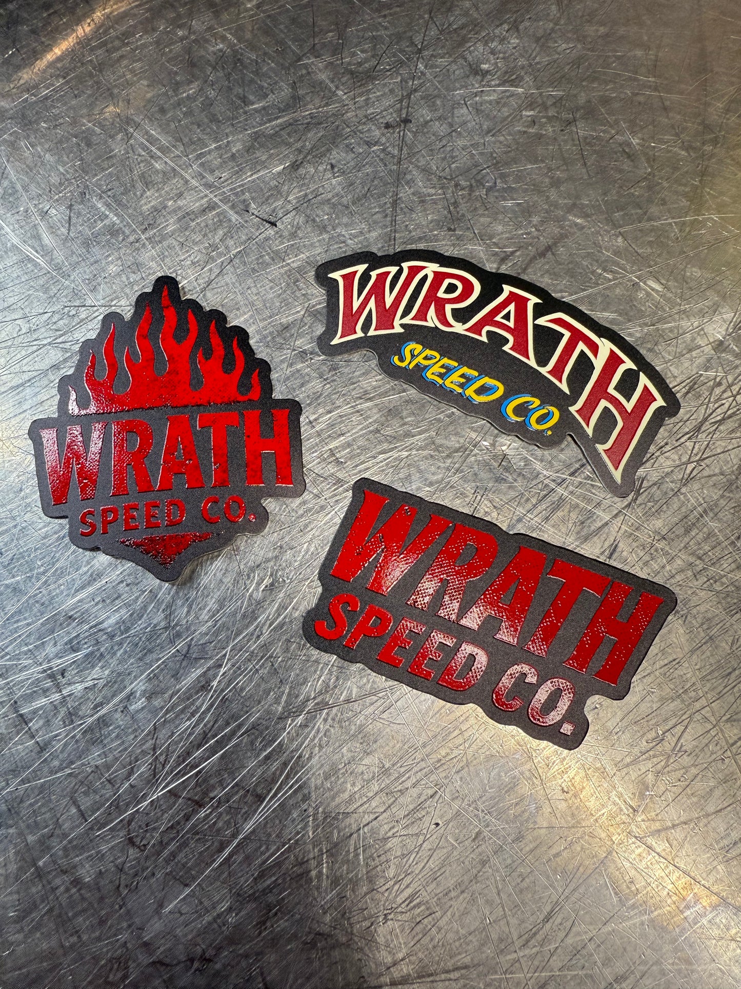 WRATH - ASSORTED STICKER PACK