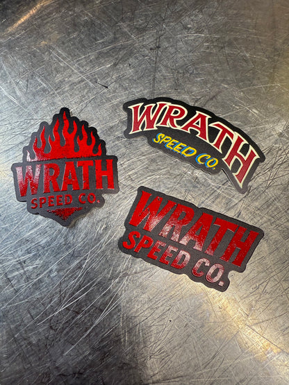 WRATH - ASSORTED STICKER PACK - Quik Kustomz