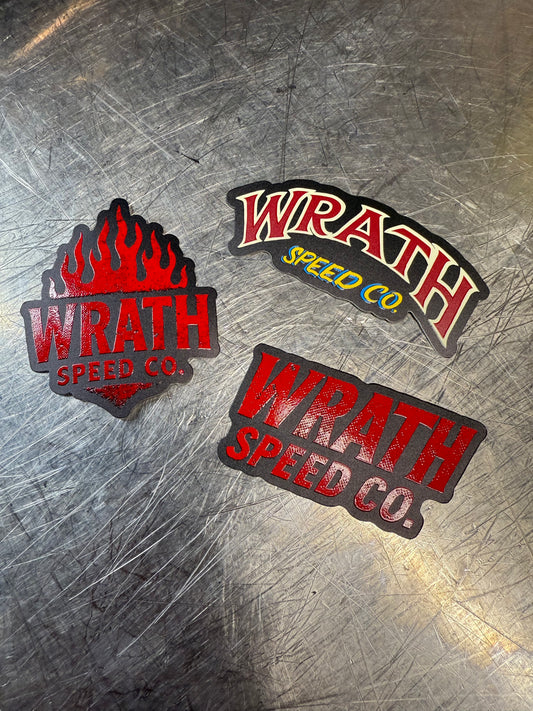 WRATH - ASSORTED STICKER PACK