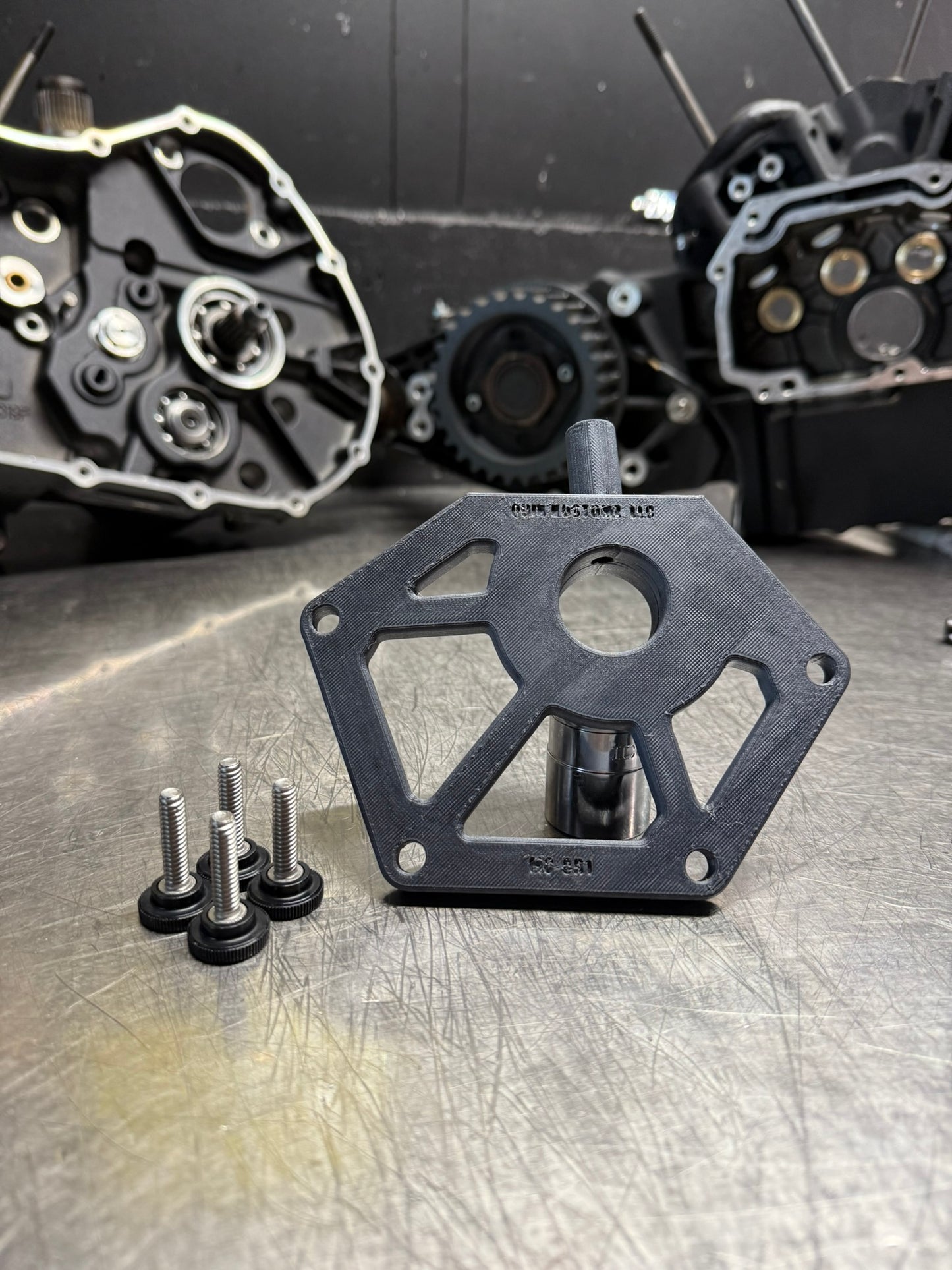 Crank Run-Out Measuring Tool - Harley-Davidson® M8 - Quik Kustomz